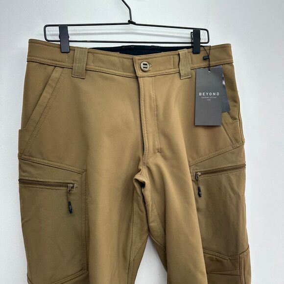Beyond Clothing Men’s A5 Rig Softshell Pant in Coyote Tan - Picture 6 of 10